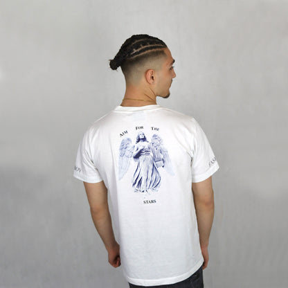 Starboy Tee White ''Aim For The Stars''